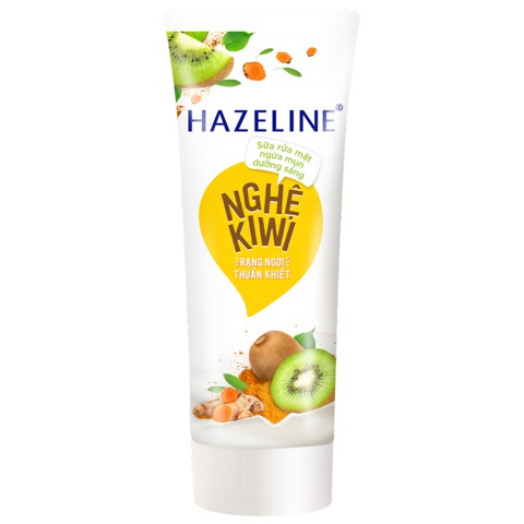 Sữa rửa mặt Hazeline Nghệ & Kiwi