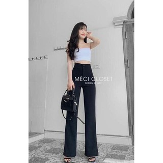 Quần suông hai cúc khoá giữa (loại đẹp)