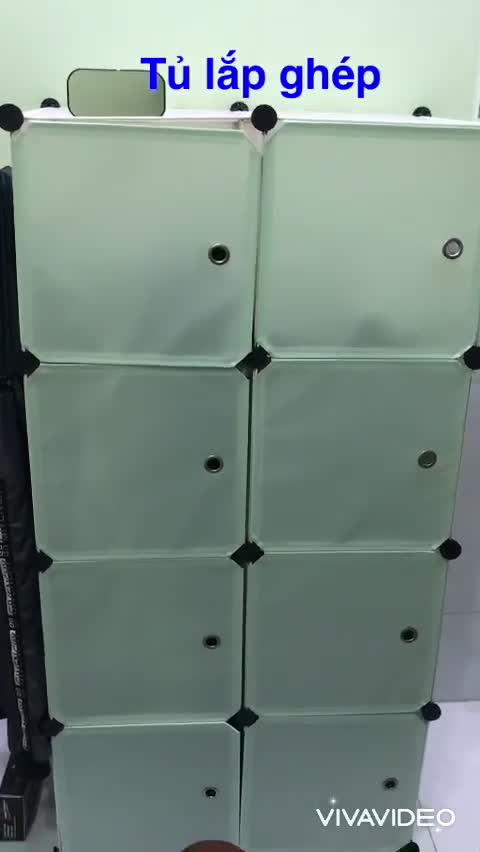 Tủ Nhựa Lắp Ghép Đa Năng 2ô Gọn Tiện Lợi | BigBuy360 - bigbuy360.vn