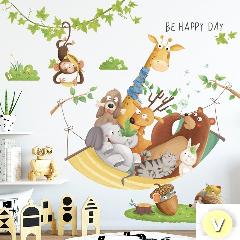 Decal dán tường 1 ngày hạnh phúc