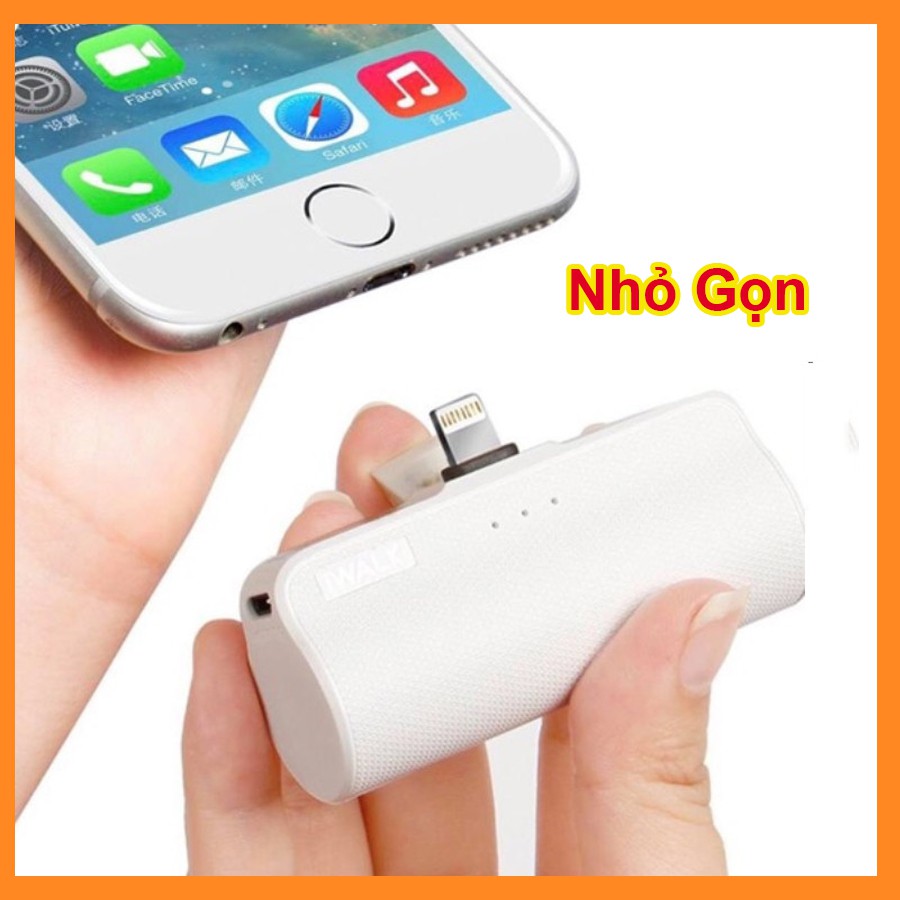 Pin Sạc Dự Phòng Mini Không Dây Bỏ Túi Giá Rẻ DP03 - Kiểu dáng nhỏ gọn tiện ích