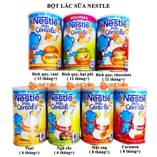 Bột lắc sữa Nestle Pháp 400g