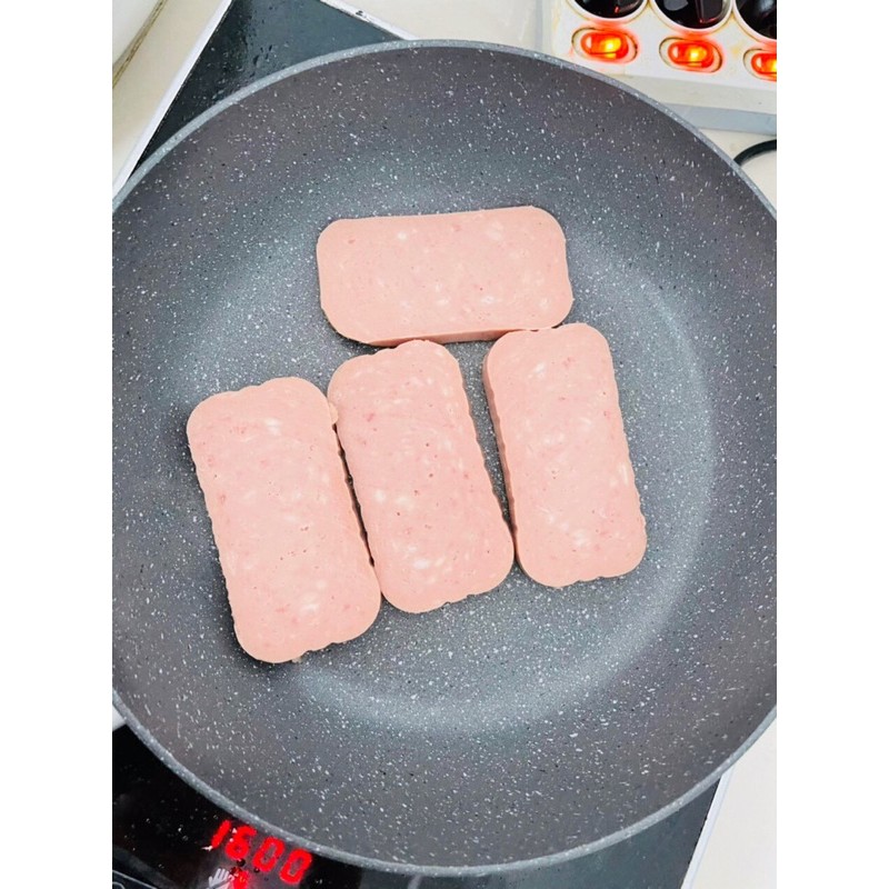 3 HỘP LOTTE - Thịt hộp Luncheon Meat Hàn Quốc 340g