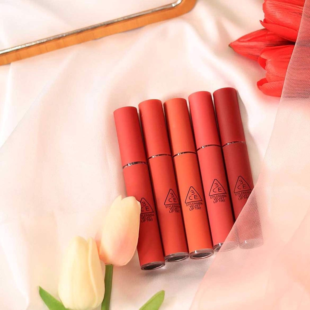 [New color] Son Kem Lì 3CE Velvet Lip Tint 4g