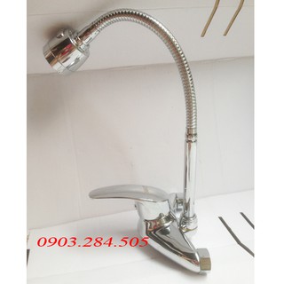 Vòi rửa bát âm tường - Vòi rửa chén âm tường Đồng thau