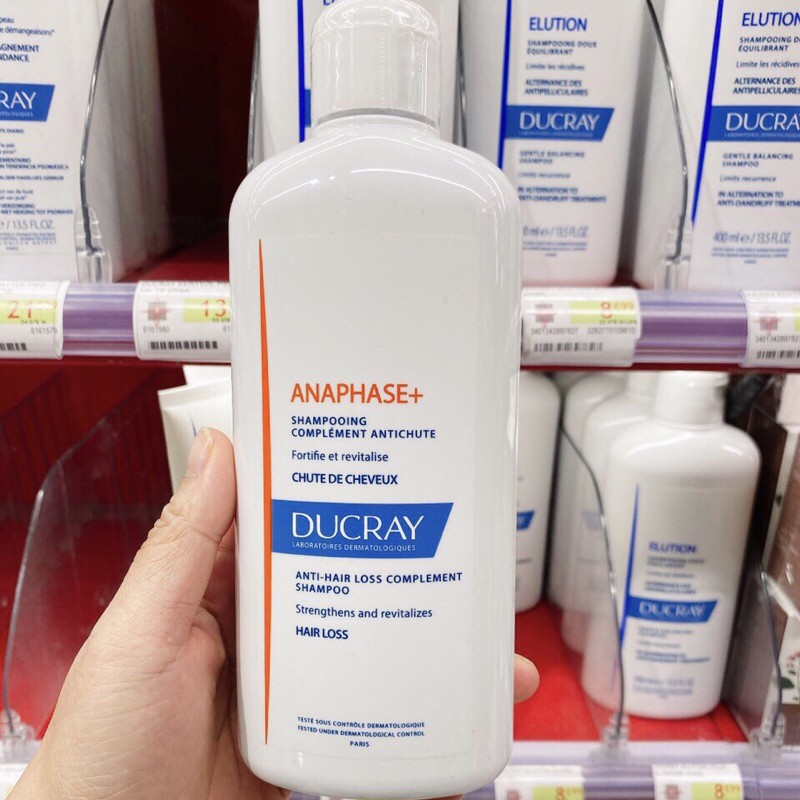 Dầu Gội Giảm Rụng Tóc Ducray Anaphase+ Anti-Hair Loss Complement Shampoo 400ml