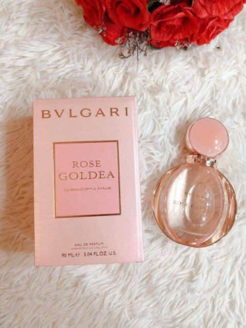 Nước hoa BVLGARI ROSE GOLDEA thơm lồng lộn- đẹp long lanh