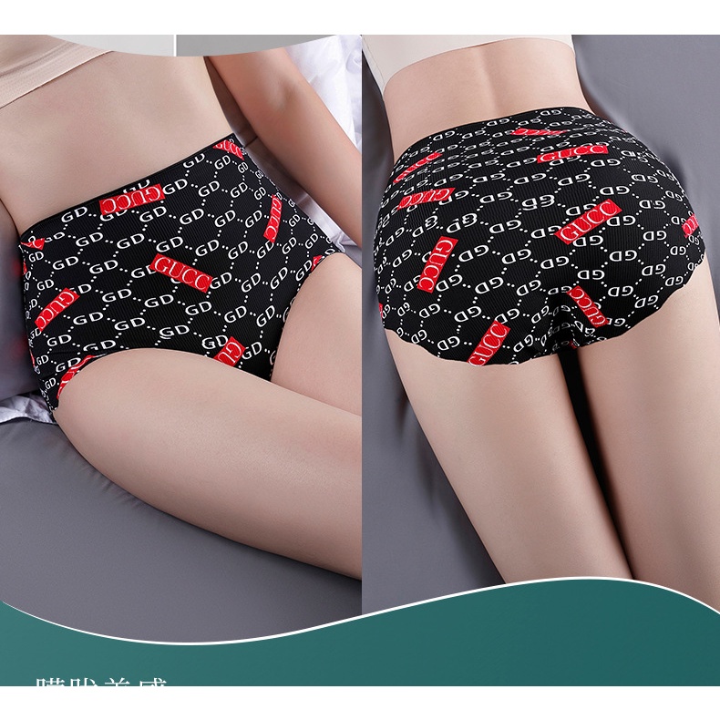 Băng Cạp Cao TZ001#Quần Lót Boxer Không Đường May Thoáng Khí Phong Cách Hipster Thời Trang Cho Nữ 9025