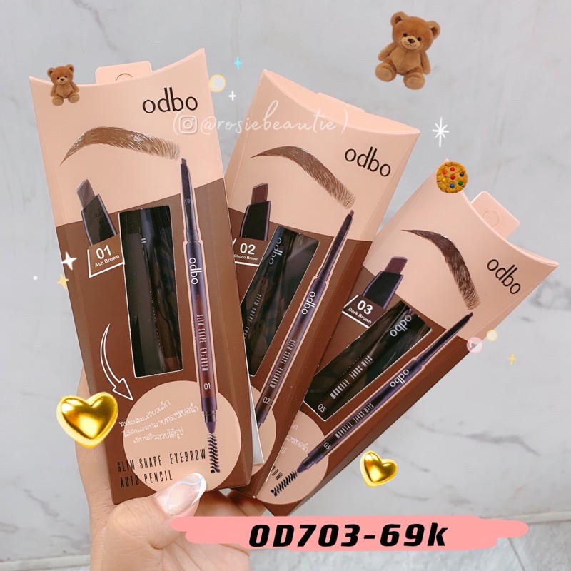 chì mày 2 đầu vỉ hộp OD703