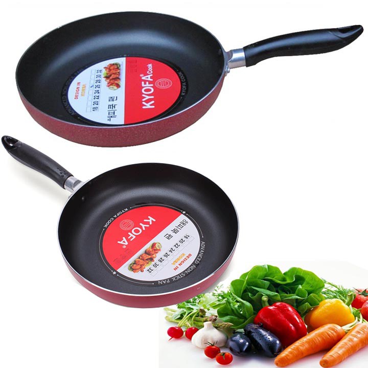 Chảo KYOFA 28cm và 22cm chống dính tiêu chuẩn FDA USA