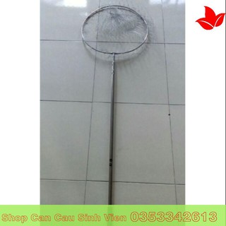 ( sale hot ) Vợt xúc cá inox 3m ( rẻ vô địch ) chuẩn
