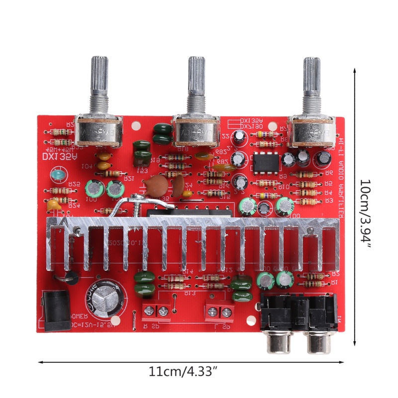 Bảng Mạch Khuếch Đại Âm Thanh 40W + 40W Kênh Kép 2 0 Chất Lượng Cao