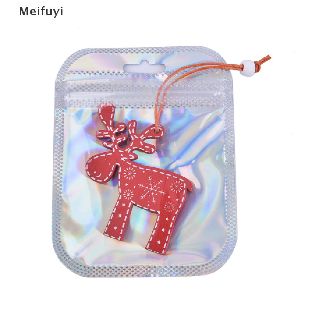 [Meifuyi] Bộ 50 Túi Zip Lá Nhôm Mylar Có Thể Đóng Lại Đựng Kẹo COD