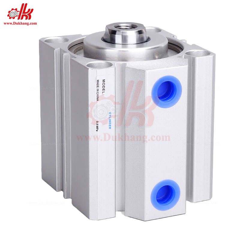 Xi lanh khí nén SDA63 80 -Xilanh khí nén compact SDA - Xy lanh ren trong vuông