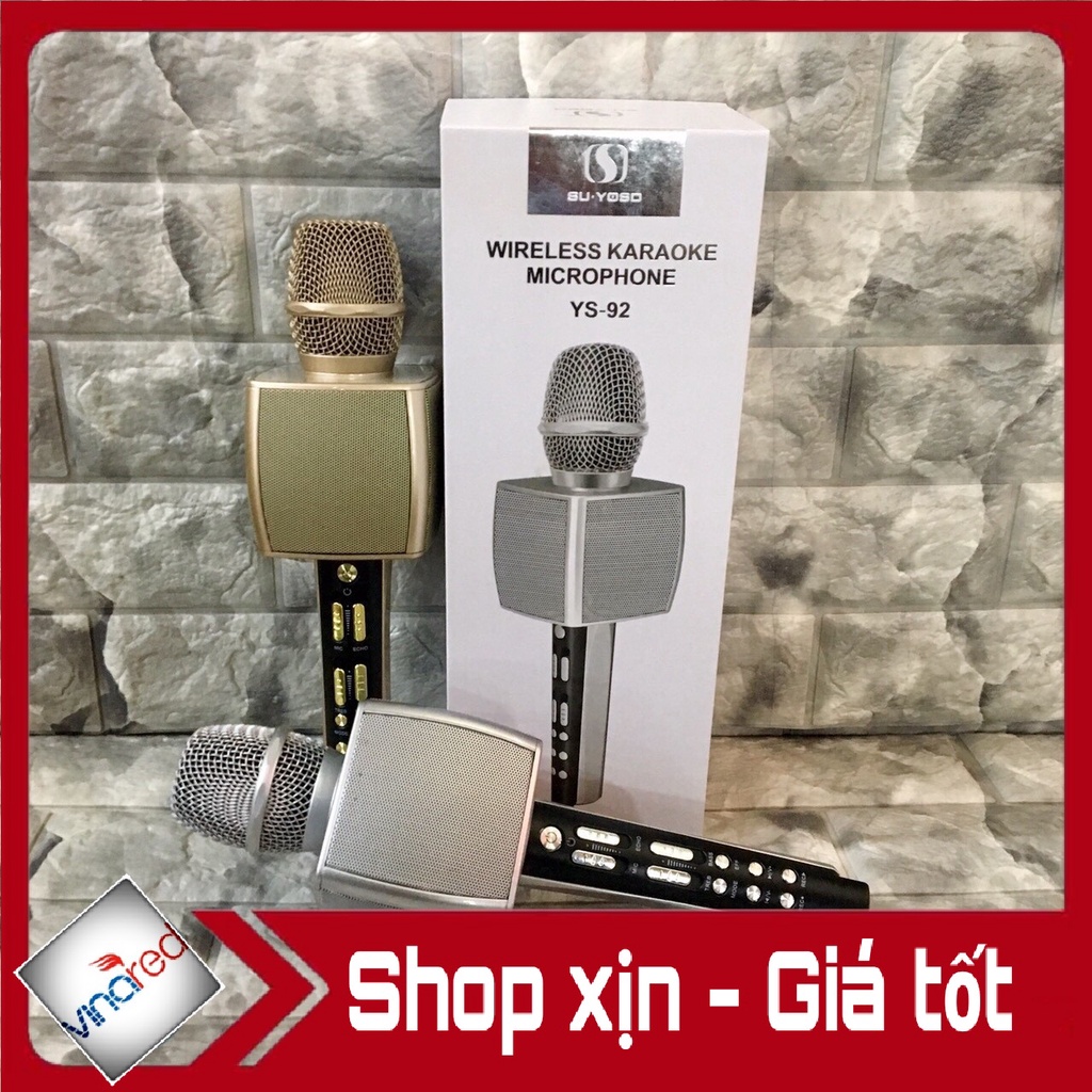 Mic karaoke YS92 LỚN XỊN