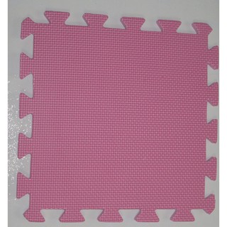 Thảm xốp cho bé trơn 30cmx30cm màu hồng