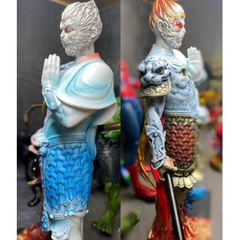 Mô hình Tôn Ngộ Không Tề Thiên Đại Thánh 2 mặt Thiện Ác 27cm - Tây Du Ký