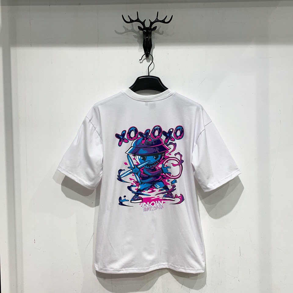 Áo thun Nowsg Ninja X-O EST-2015 áo thun tay lỡ now sài gon Kun shop | BigBuy360 - bigbuy360.vn