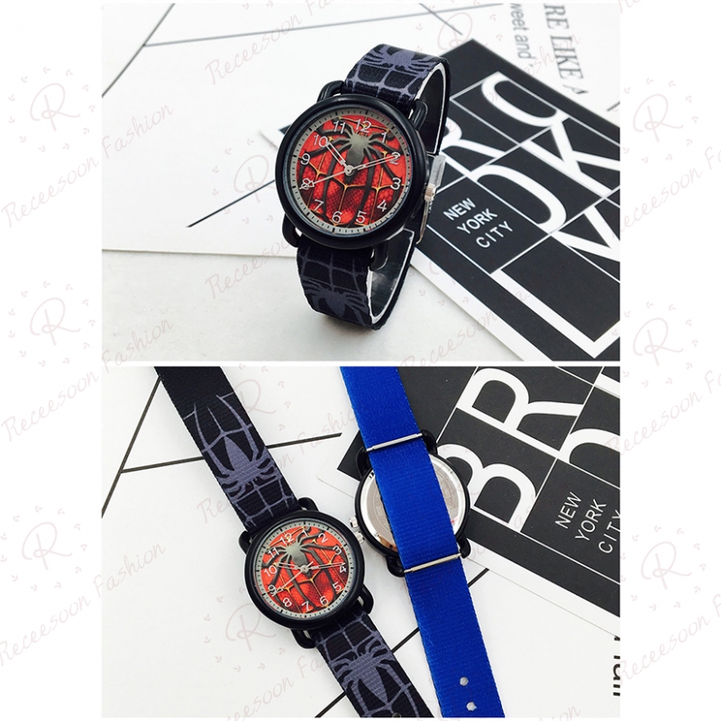 Đồng hồ đeo tay mặt hình người nhện cho bé trai | BigBuy360 - bigbuy360.vn