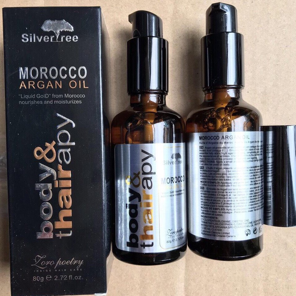 Tinh dầu dưỡng tóc Morocco Argan Oil – Body Thairapy 80ml