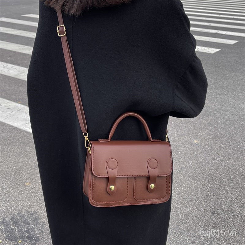 Túi Xách Nữ Nhỏ Xinh Phong Cách Retro [Đã Có Sẵn]