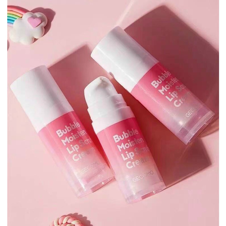 tẩy da chết môi sủi bọt bubi bubi bubble lip scrub