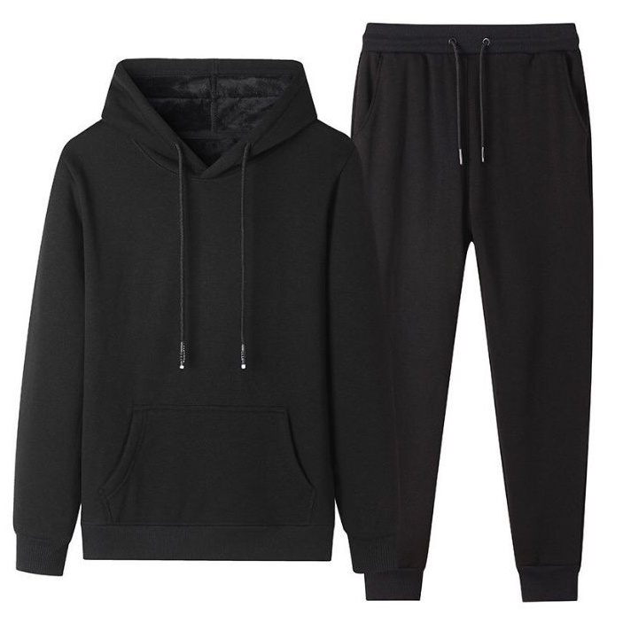 Bộ nỉ nam lót bông cao cấp, bộ nỉ thể thao unisex - DB03