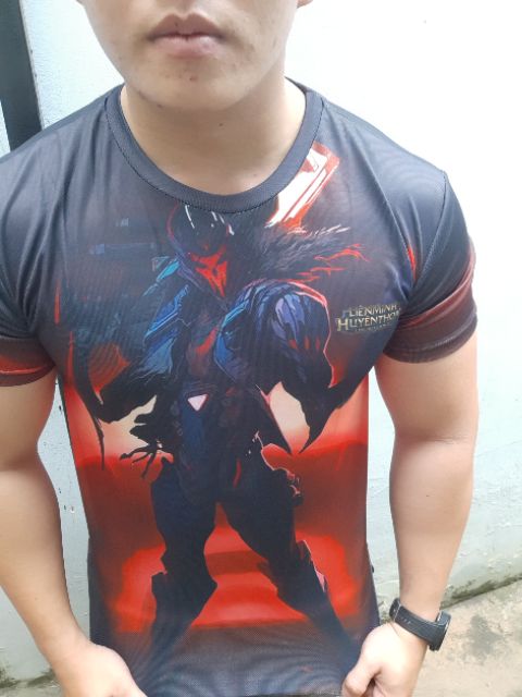 Áo Liên Minh Huyền Thoại - In 3D - Siêu Phẩm Yasuo, Zed, Master Yi, Jhin - Chuyên áo lmht, Liên Quân