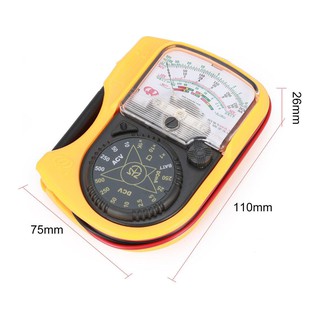 [Mini tiện dụng] Đồng Hồ Đo Điện Vạn Năng, Đo Điện Áp, Đo Dòng Điện  QQ2.0