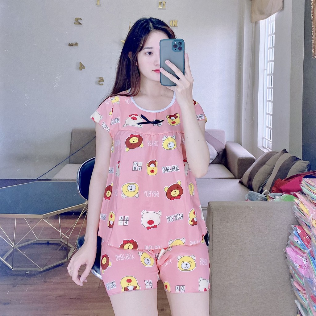 BÔ PIZAMA ĐÙI CỘC CỰC XINH - HÌNH SHOP TỰ CHỤP( được chọn mẫu) | BigBuy360 - bigbuy360.vn