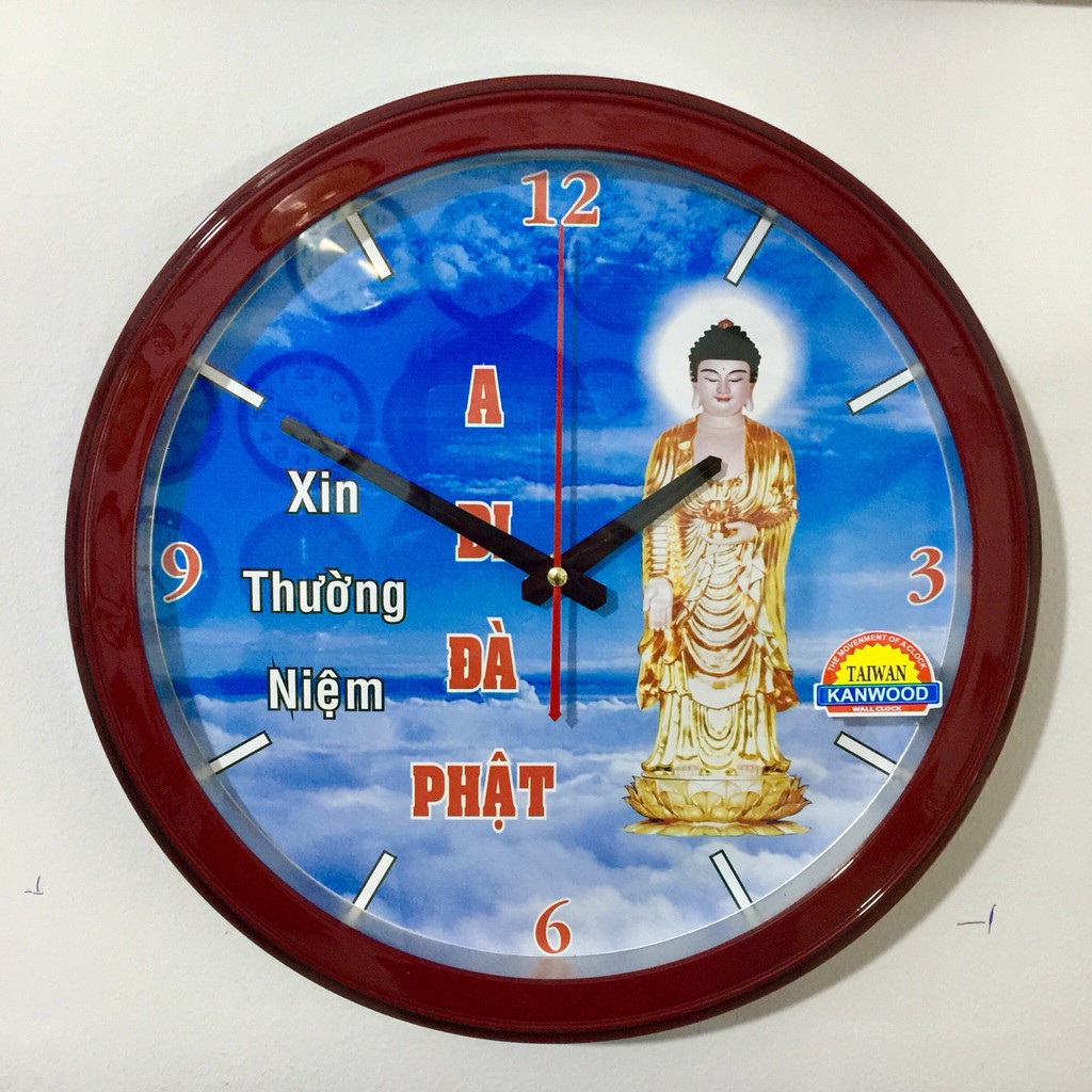 Đồng hồ mẫu Phật A Di Đà