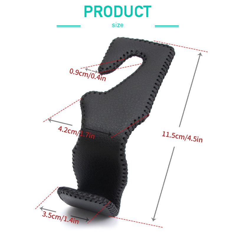 Móc treo xe hơi SEAMETAL bằng thép cho ghế sau ô tô