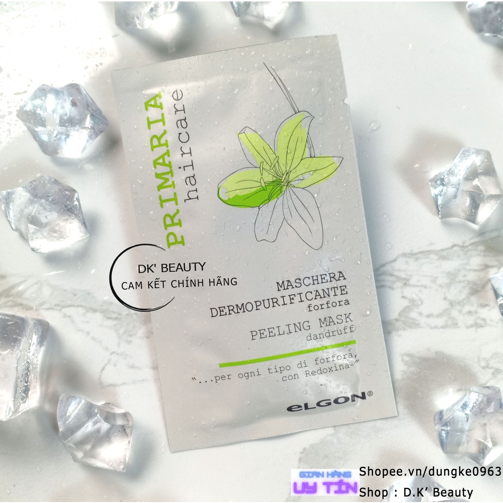 Hấp Elgon Thanh Tẩy Sạch Dầu Và Gàu Trên Da Đầu - Primaria Peeling Mask