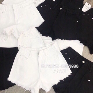 Quần short kaki tua rua
