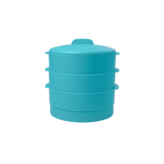 Xửng hấp 2 tầng/ 3 tầng Tupperware Steam It - Hàng chính hãng - Bảo hành trọn đời - Nhựa nguyên sinh, an toàn