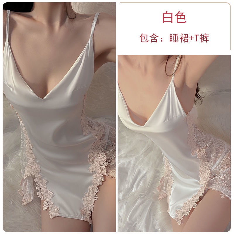 Mới Đầm Ngủ Ren Xuyên Thấu Quyến Rũ Dành Cho Nữ