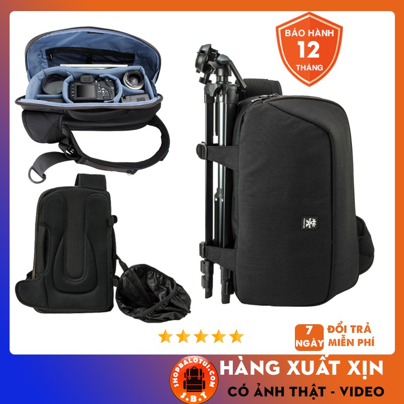 Túi máy ảnh Crumpler Quick Escape Sling L Camera Bags balo máy ảnh đeo chéo có vách ngăn chống sốc chất vải chống nước