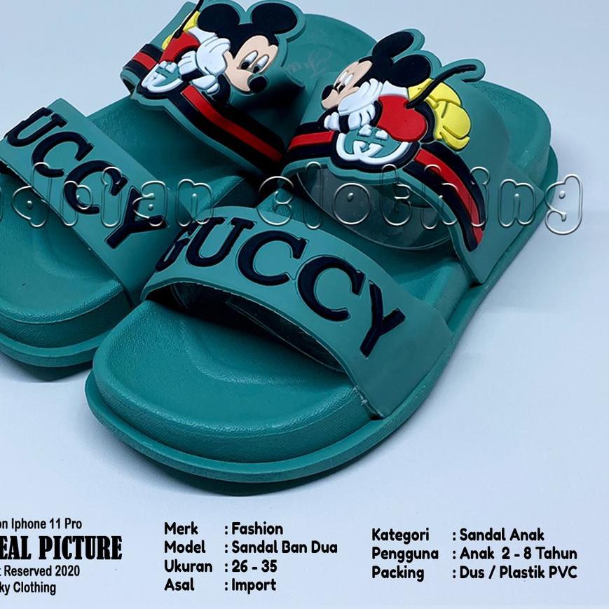 Giày Sandal Gucci Size 26-30 Thời Trang Cho Bé Gái