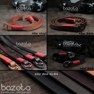 Dây Đeo Máy Ảnh Da Thật DZ-04