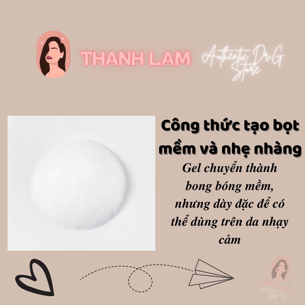 Sữa rửa mặt gel foam Dr.g Hàn Quốc 200ml | BigBuy360 - bigbuy360.vn