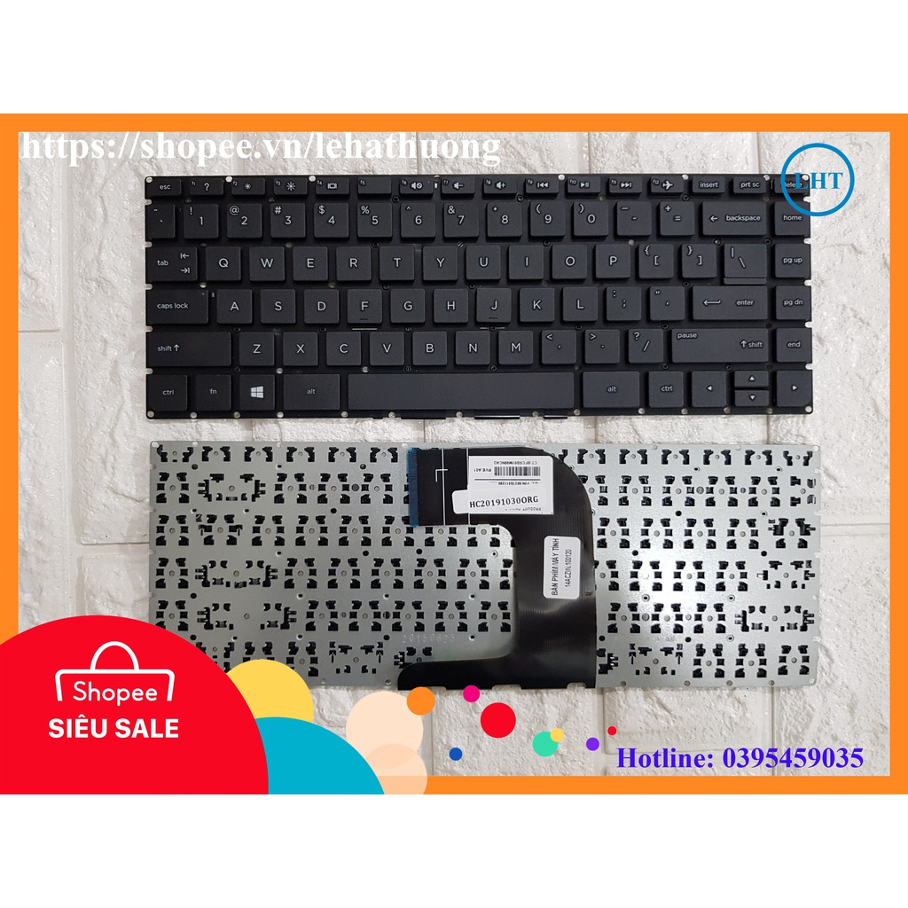 Keyboard/Bàn phím Laptop HP 14-AC