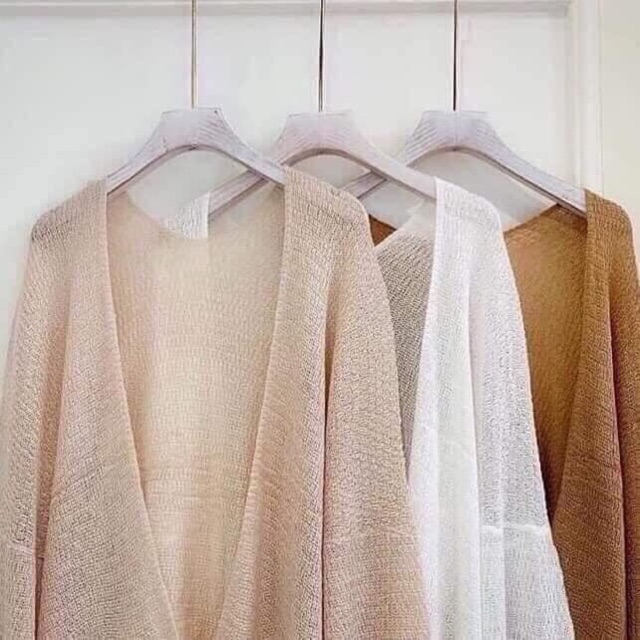 CARDIGAN LEN MỎNG