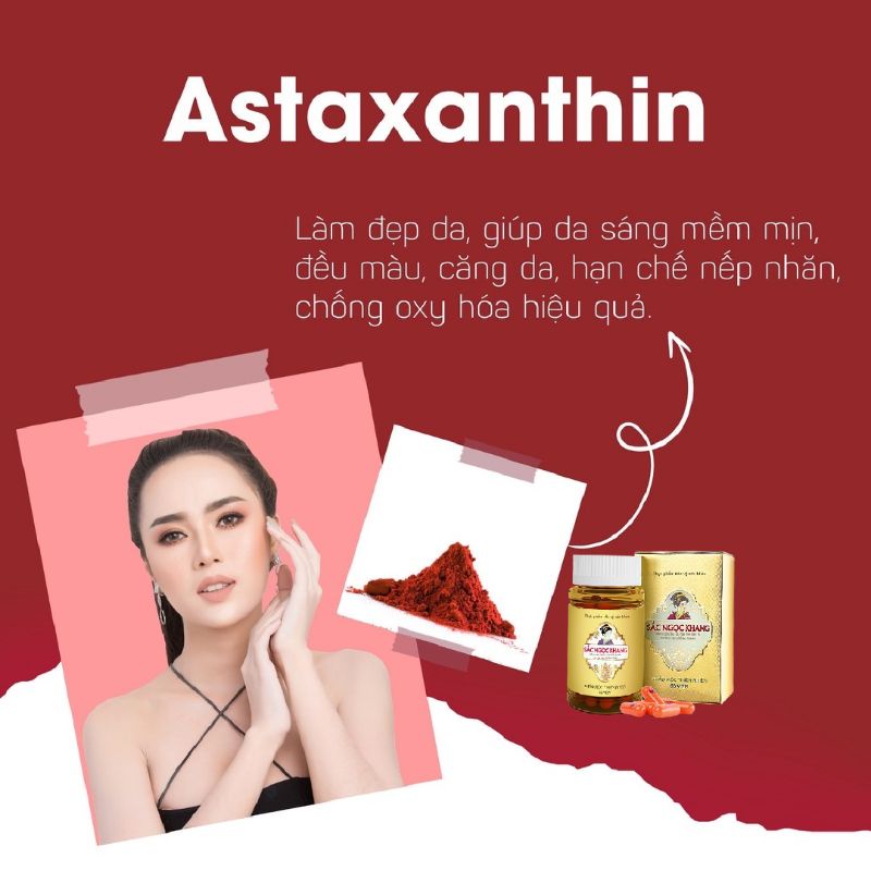Viên uống sắc ngọc khang, làm đẹp da, hỗ trợ trị nám, tàn nhang, cân bằng nội tiết tố nữ