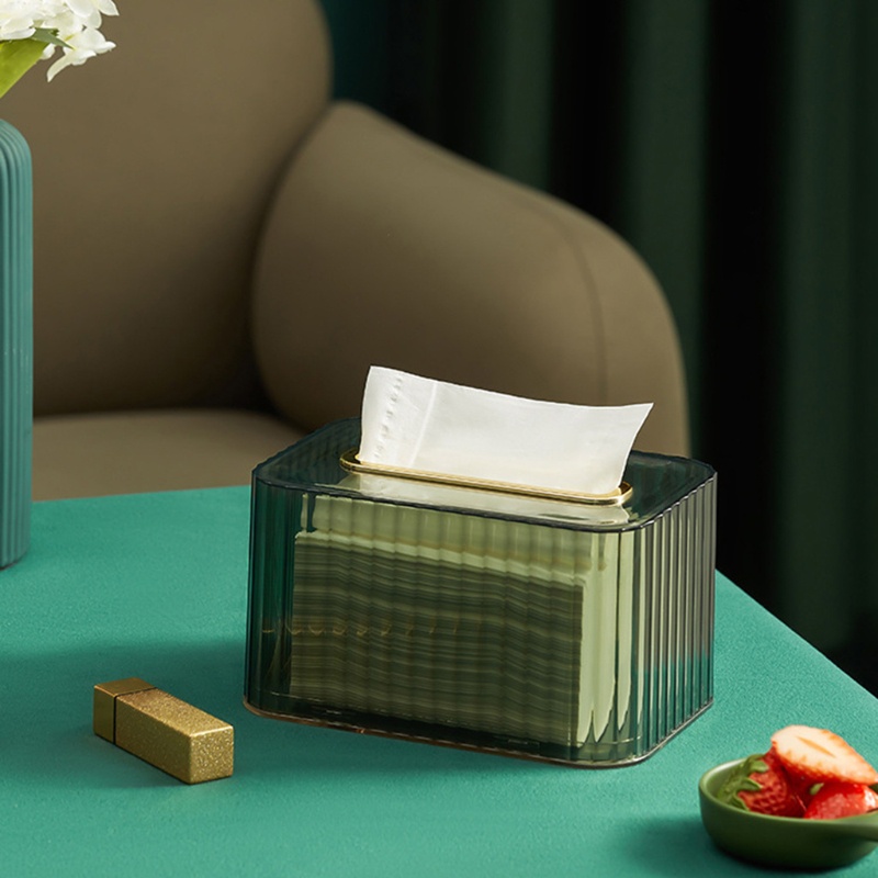 Hộp Đựng Khăn Giấy Thú Cưng Trong Suốt Tiện Dụng Cho Gia Đình / Văn Phòng