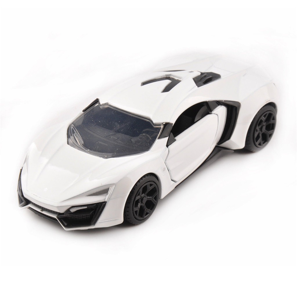 Mô Hình Xe Hơi Lykan Hypersport Màu Đỏ Cỡ 1/32