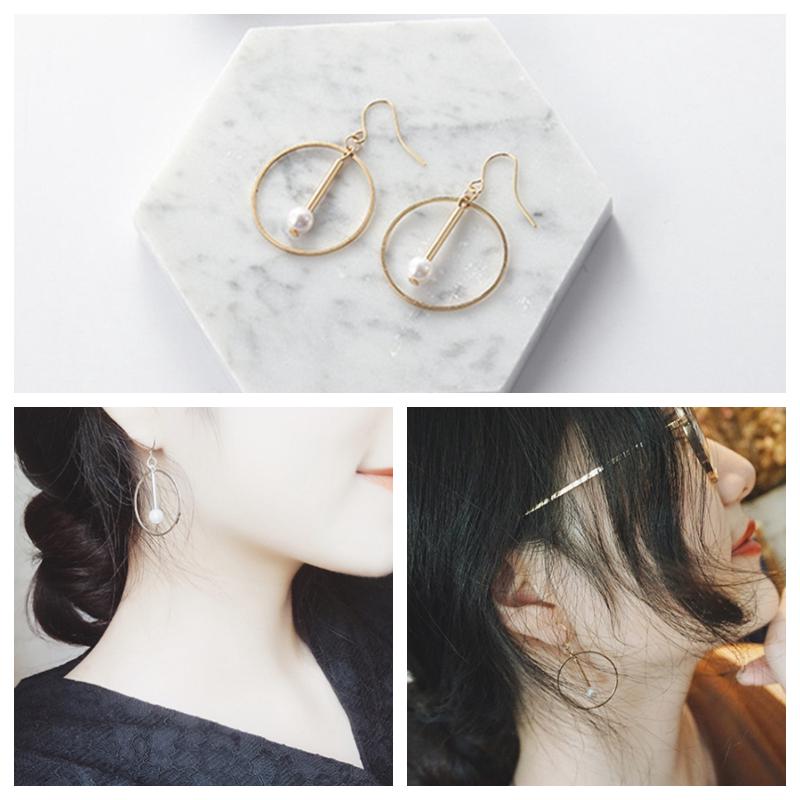 Korean Style Earrings Elegant Women Accessories Pearl Hot