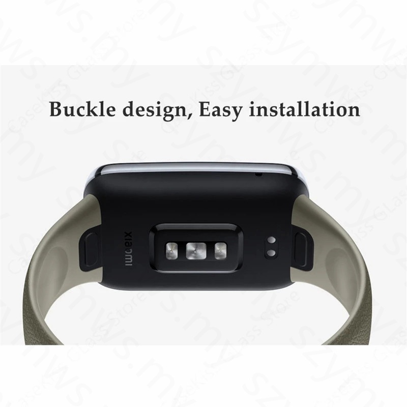 Dây Đeo Thay Thế Chất Liệu Silicon Màu Trơn Cho Xiaomi Mi Band 7 Pro