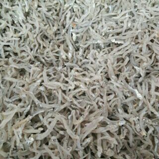 Cá cơm nờm khô ngon (hình thật).ép chân không .500G