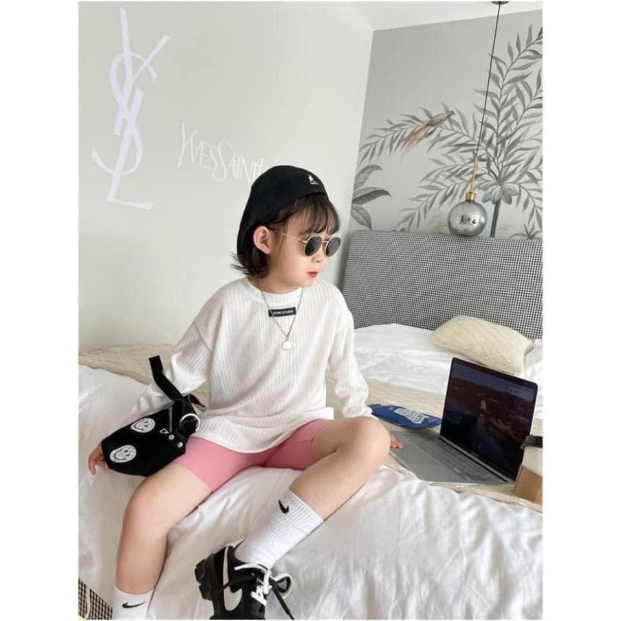 QUẦN LEGGING ĐÙI CHẤT cotton CHO BÉ GÁI 8-18Kg