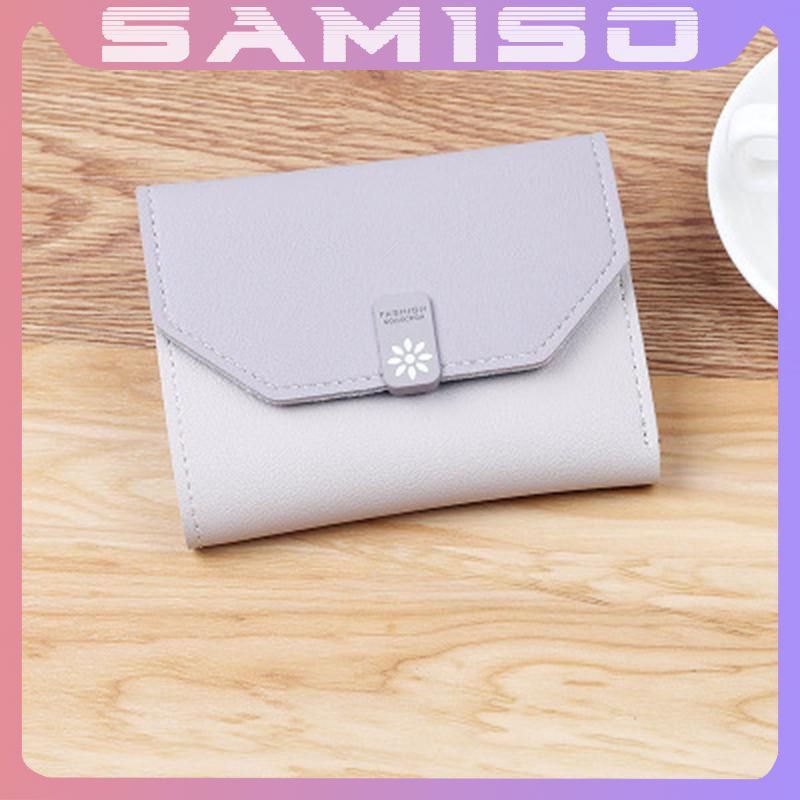 Ví nữ ngắn đẹp cầm tay mini nhỏ gọn bỏ túi nhiều ngăn dễ thương NG36 | BigBuy360 - bigbuy360.vn